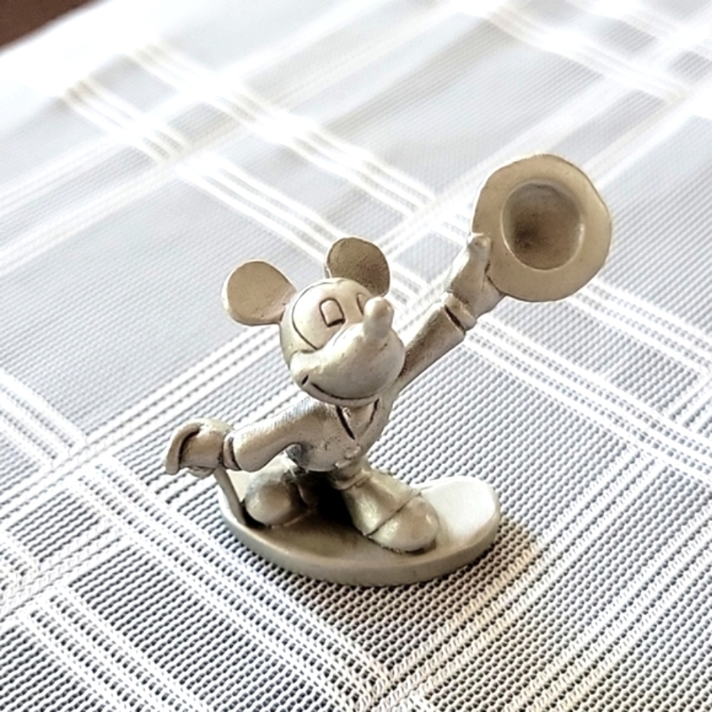 Hudson Fine Pewter Disney Mickey Mouse Figurine "The Nifty Nineties" 1941